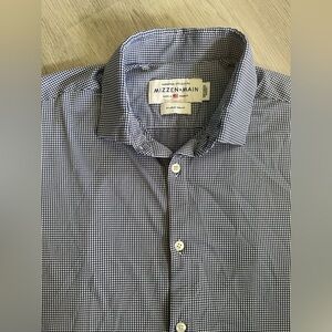Mizzen+Main Spinnaxer Collection Flexible Fit Checkered Button Up
